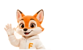 Феми — AI-тренер FEMO — машет лапой